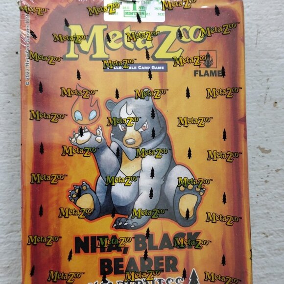 METAZOO Wilderness 1st Edition NITA BLACK BEARER Card Promo Sealed Theme Deck - Picture 4 of 4